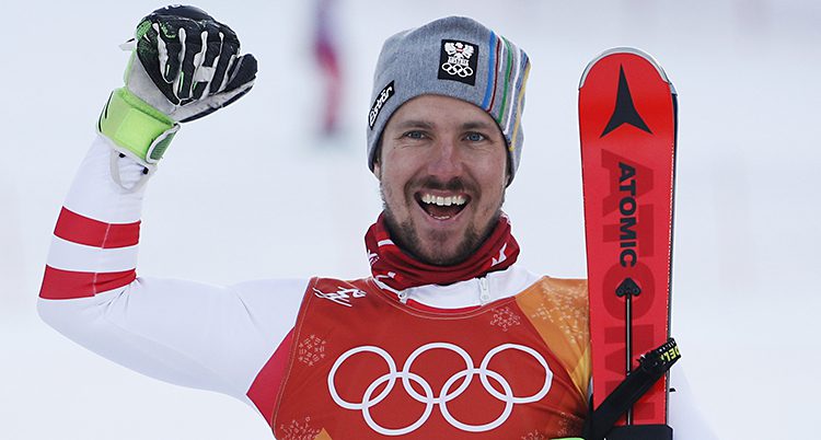 Marcel Hirscher vann guld