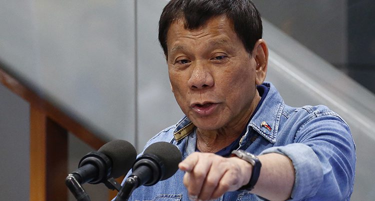 Filippinernas ledare Duterte