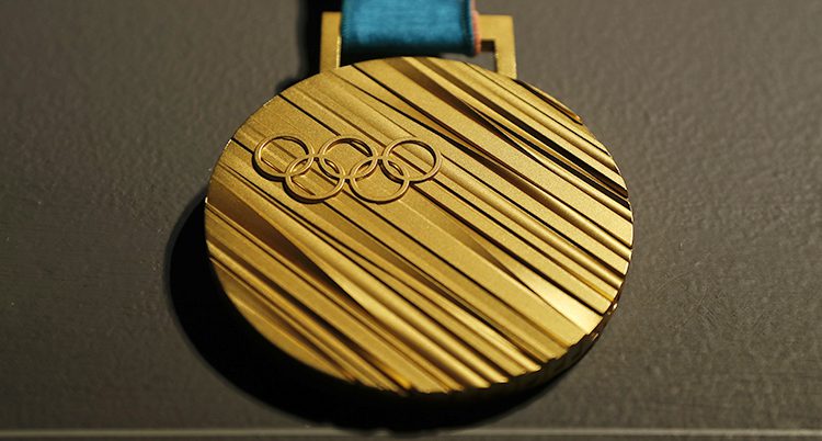 En olympisk guldmedalj