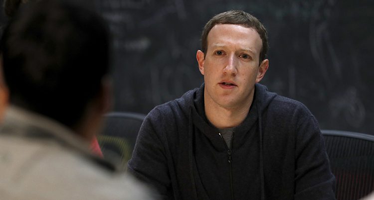 Facebooks chef Mark Zuckerberg
