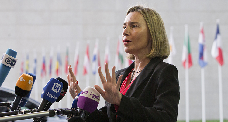 Federica Mogherini i EU.