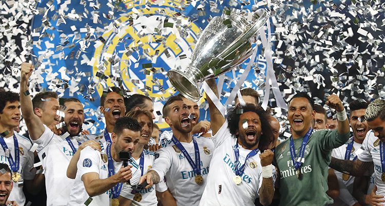 Real Madrid firar segern