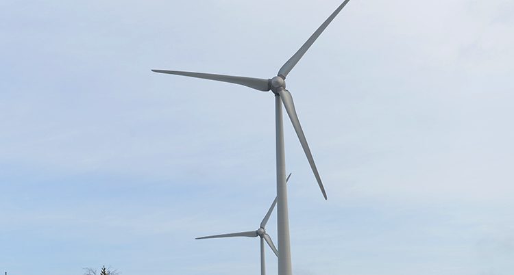 Ett vindkraftverk