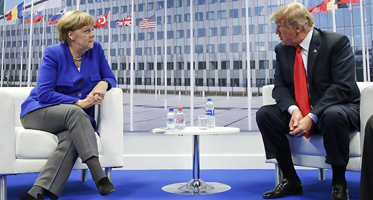 Merkel och Trump