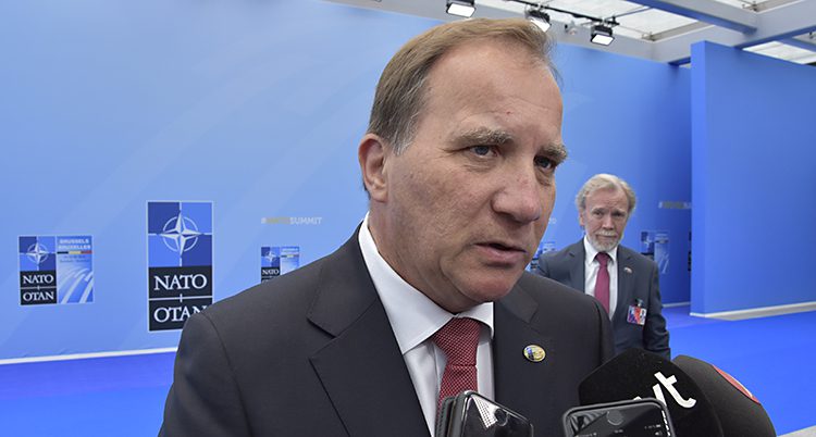 Statsminister Stefan Löfven.