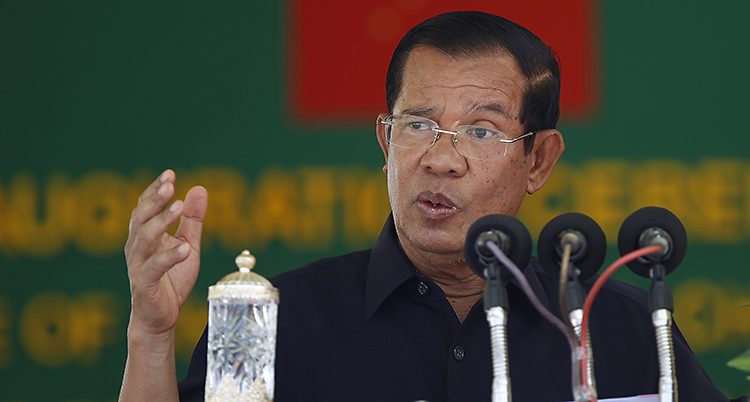 Kambodjas ledare Hun Sen