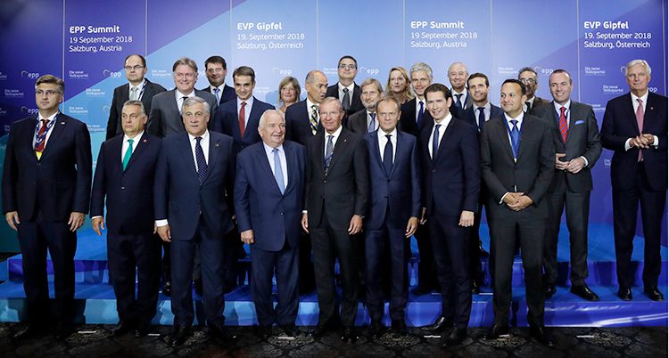 EU-ländernas ledare på möte