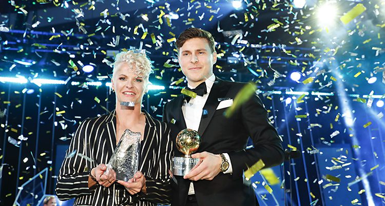 Nilla Fischer och Viktor Nilsson Lindelöf