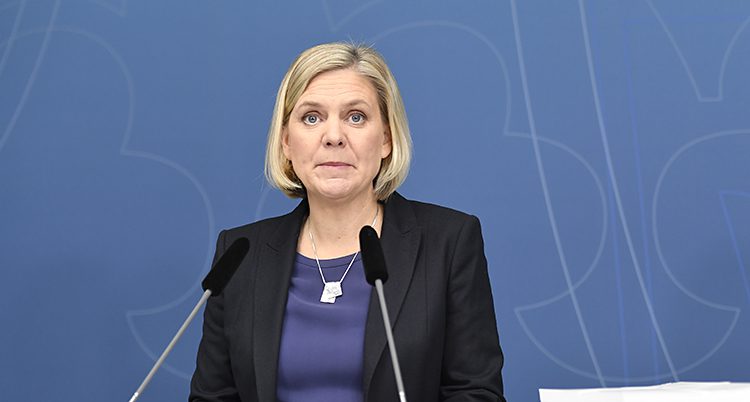 Magdalena Andersson är finansminister