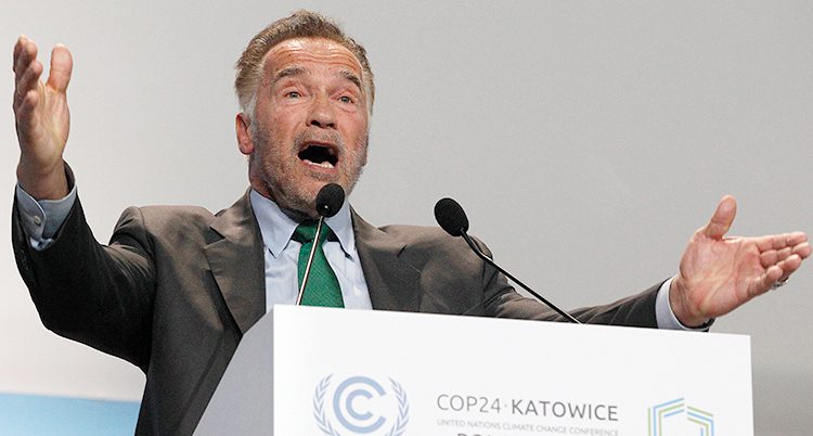 Arnold Schwarzenegger på klimatmötet