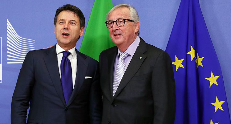 Ledare för Italien och EU.