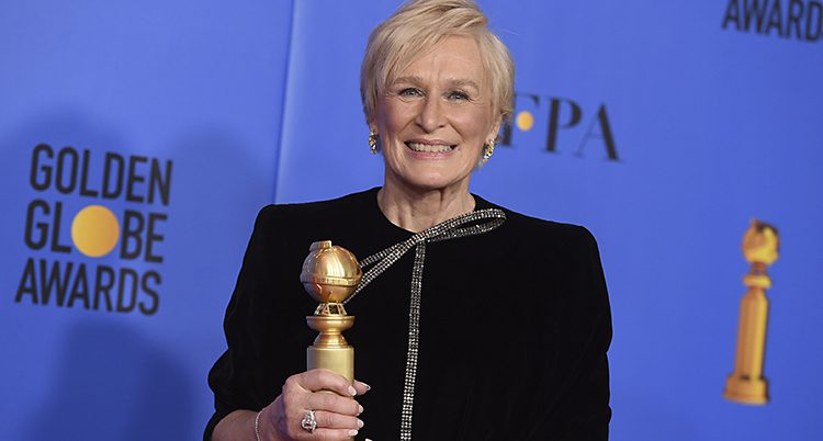 Glenn Close fick pris.