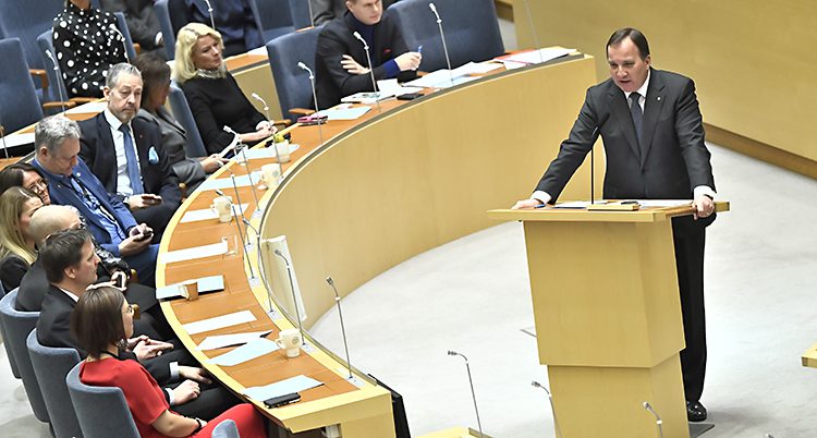 Statsminister Stefan Löfven