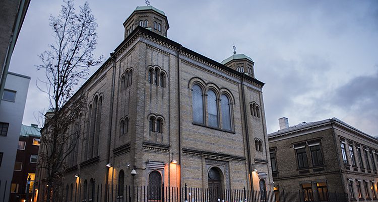 Synagogan i Göteborg.