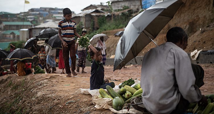 Rohingyer i Bangladesh.