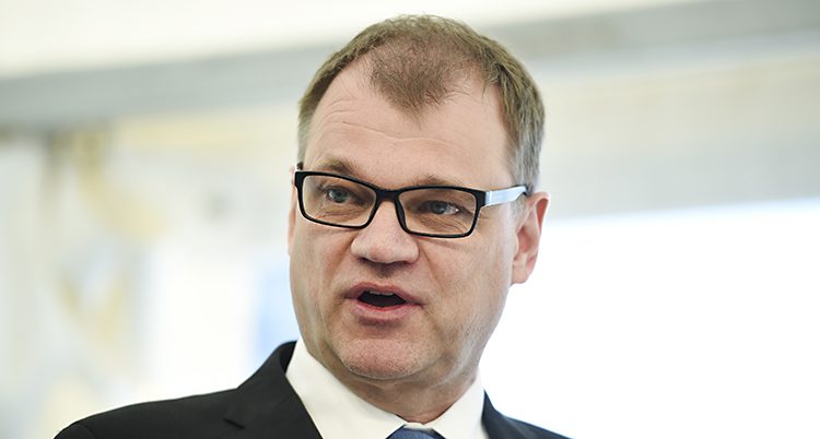 Finlands statsminister Juha Sipiä