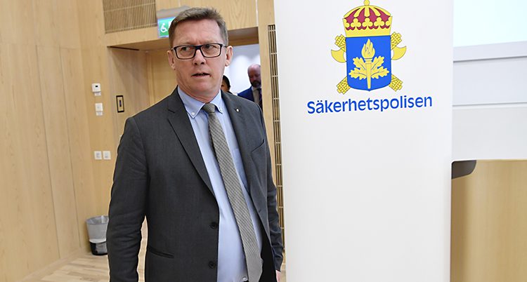 Klas Friberg på Säpo.