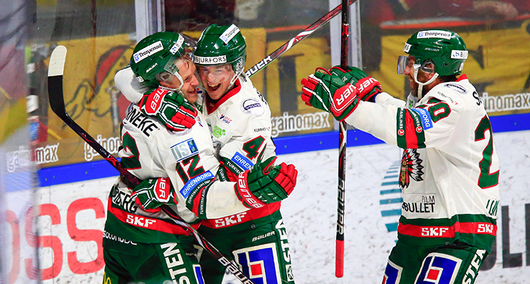 Frölunda vann mot Luleå.