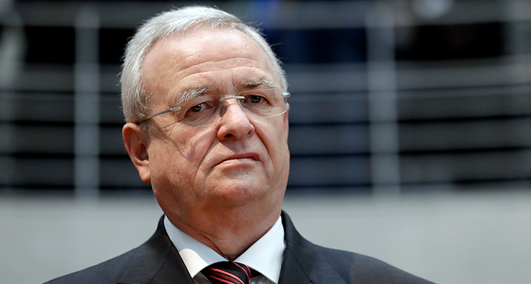 Volkswagens förra chef Martin Winterkorn