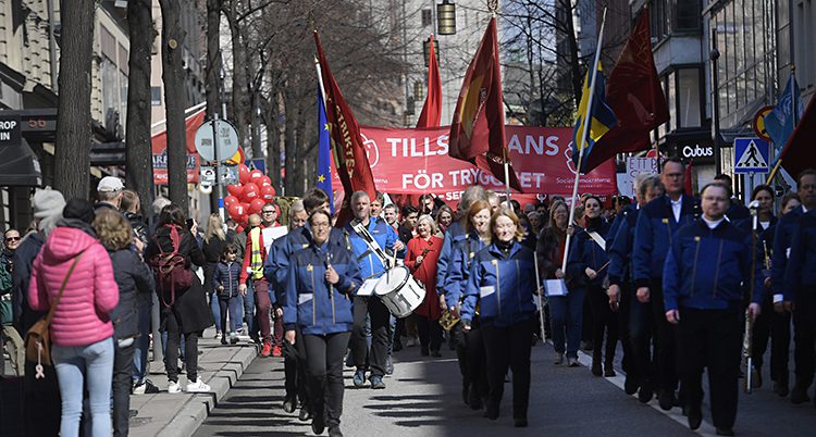 Demonstration på 1 maj