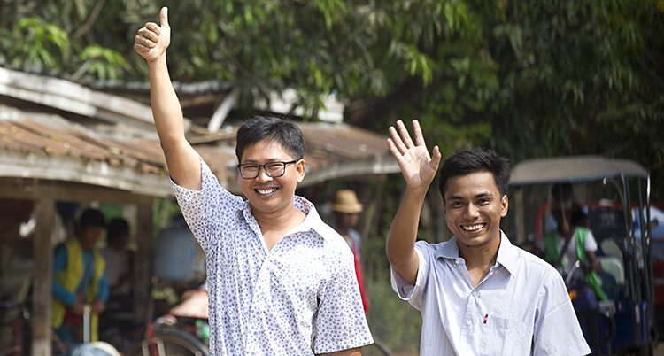 Journalisterna Wa Lone och Kyaw She Oo