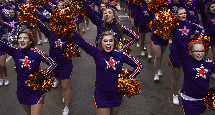 Cheerleaders i USA.