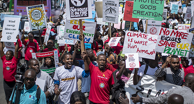 Kenya Climate Protests