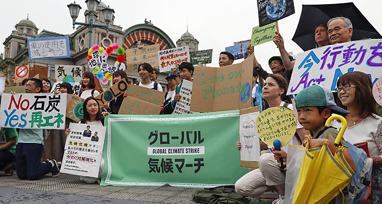 Japan Climate Protests