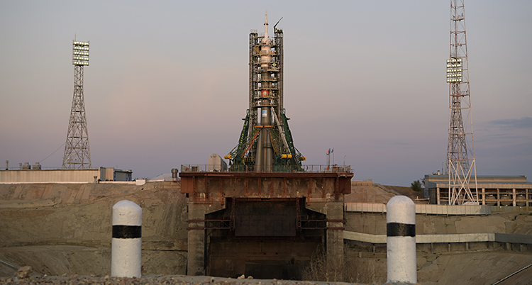 Soyuz MS-15 Launch