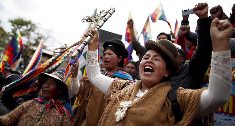 APTOPIX Bolivia Protests