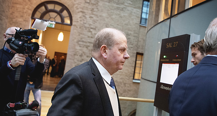 Eskil Erlandsson i tingsrätten.