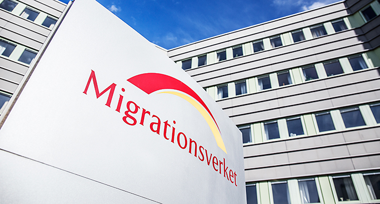 En bild på Migrationsverkets logga.