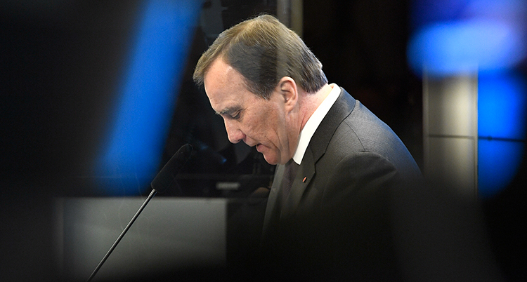 Statsminister Stefan Löfven.