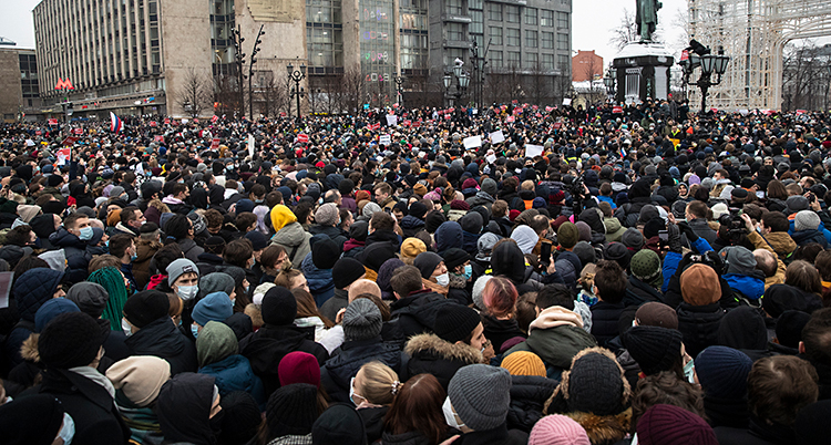 APTOPIX Russia Navalny Protests