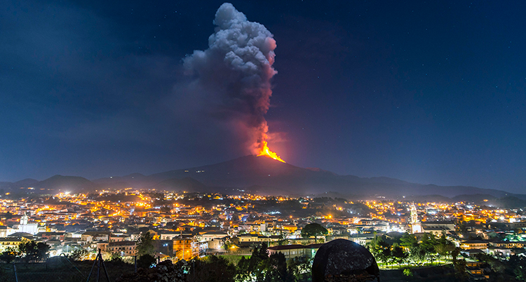 APTOPIX Italy Etna Volcano Eruption