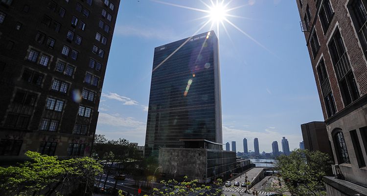 FNs skyskrapa i New York.