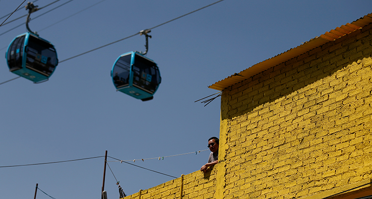 APTOPIX Mexico Cable Car