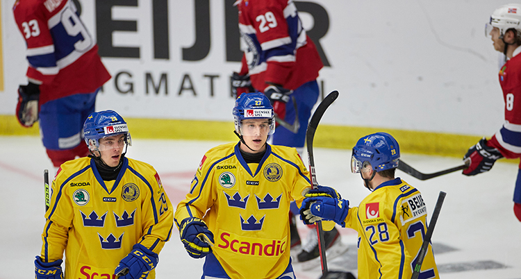 8 Sidor Sverige Spelar Hockey I Vm