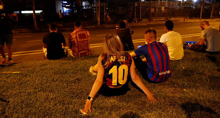 Spain Soccer Barcelona Messi