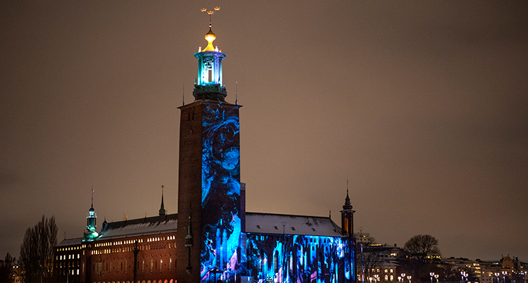 Nobel Week Lights Stockholm