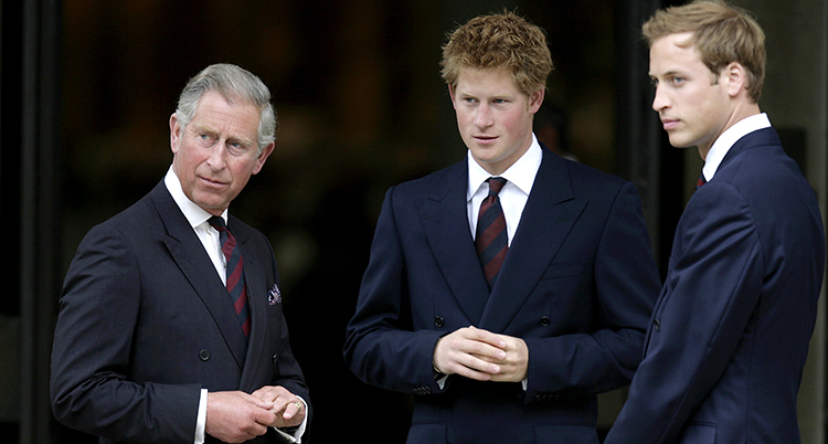 Prince Charles, Prince Harry, Prince William