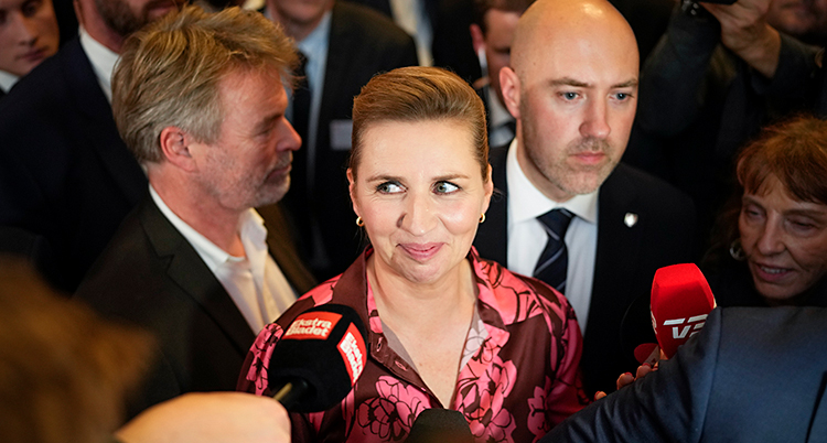 APTOPIX Denmark Elections