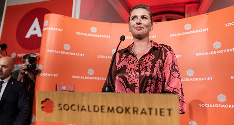 Socialdemokratiet holder valgaften på Christiansborg
