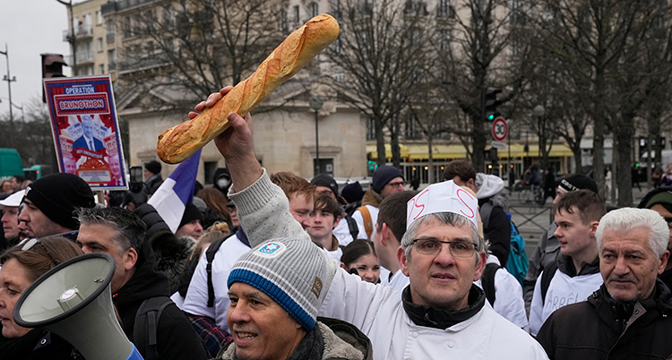 France Bakers Protest