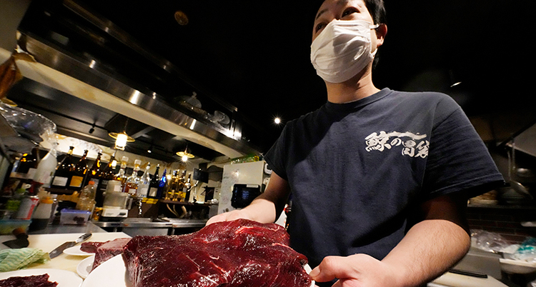 Japan Whale Meat