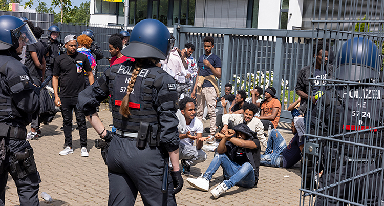 Germany Eritrea Festival Unrest