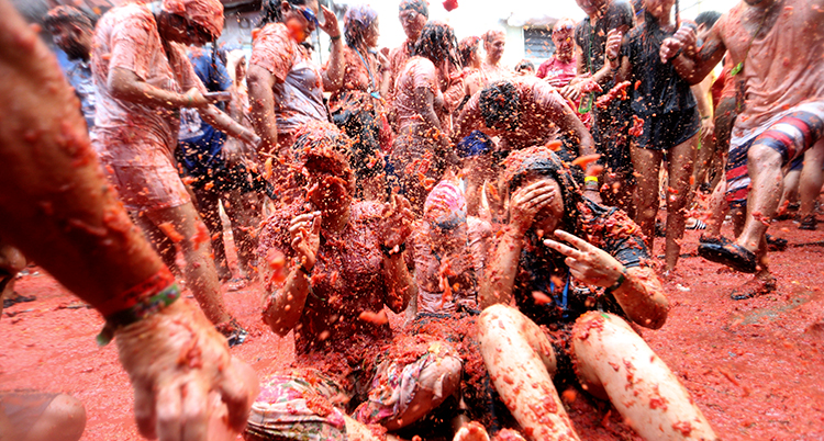 Spain Tomatina