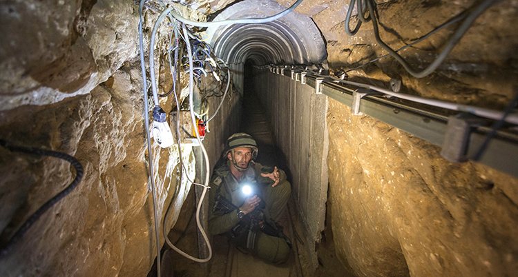 Mideast Israel-Palestinians-Tunnel Threat