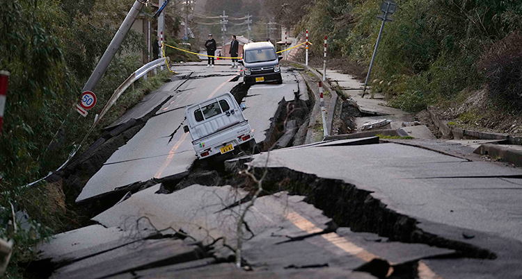 APTOPIX Japan Earthquake