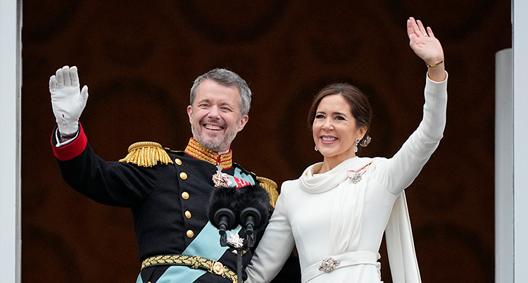 APTOPIX Denmark Royal Abdication